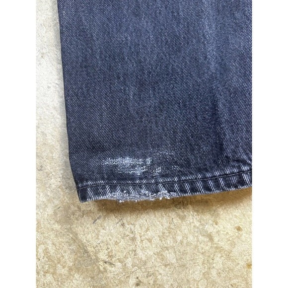 Vtg Women's Levi's 501 Jeans Made in USA Black Button Fly - Picture 11 of 16